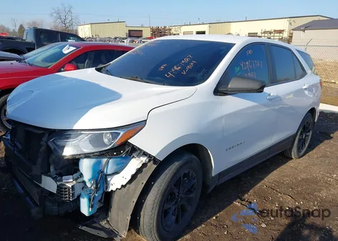 2021 Chevrolet Equinox Fwd Ls from USA, damaged, VIN 3GNAXHEV8MS119021